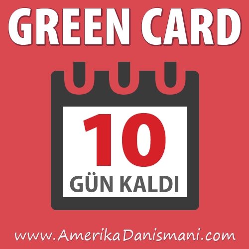 Green Card sonuçlarına 10 gün kaldı