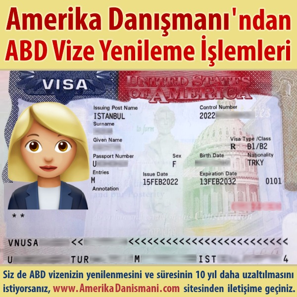 Amerika Vize Yenileme ve Süre Uzatma