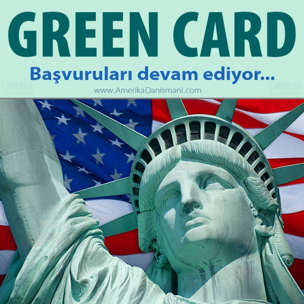 Green Card Başvuruları Devam Ediyor