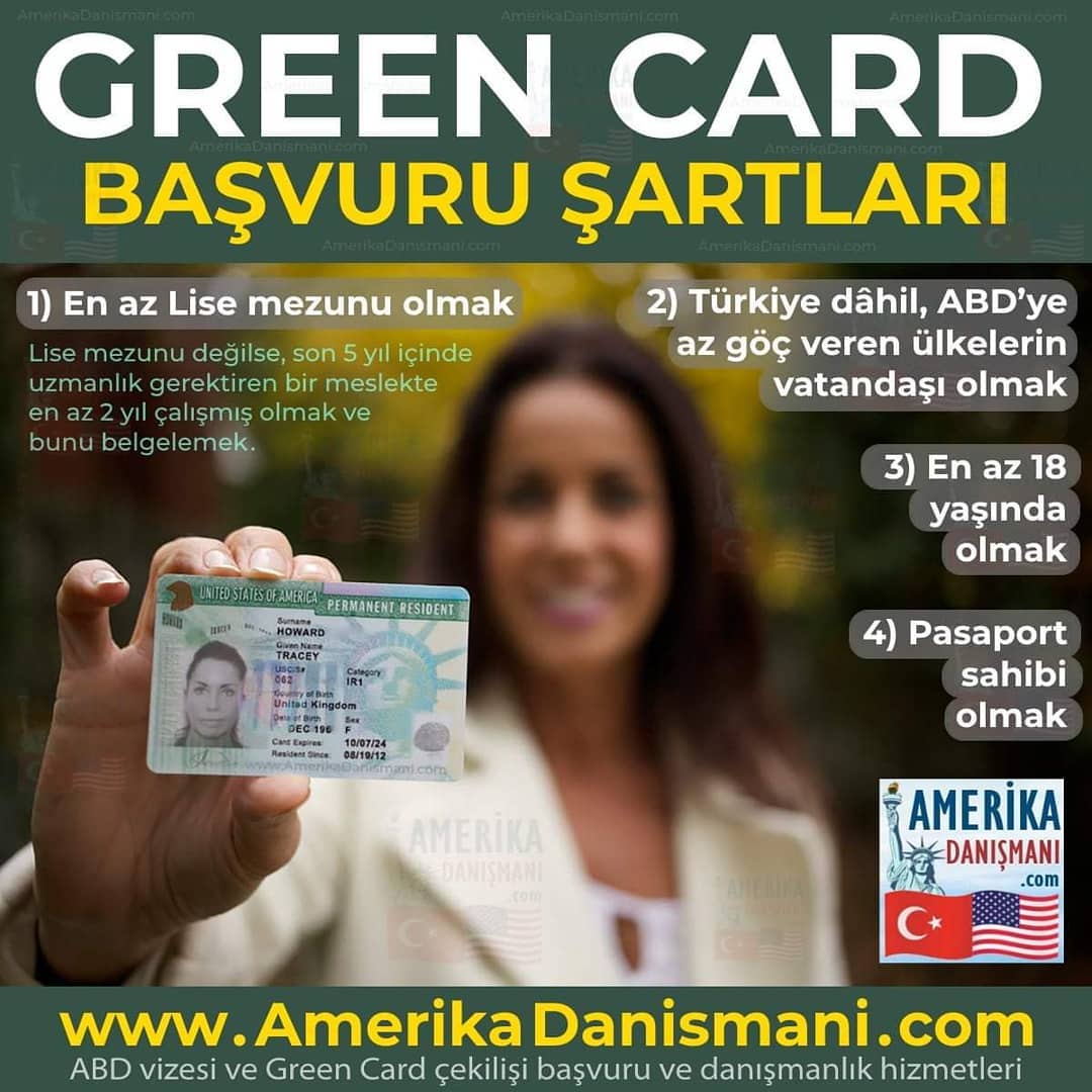 Green Card Çekilişi Şartları