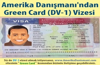 Green Card DV-1 Vizesi