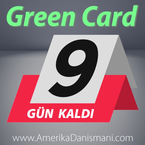 Green Card Başvurusu için Son Günler