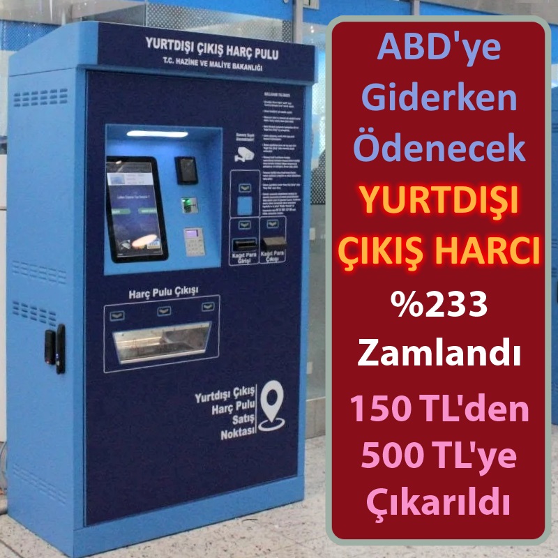 Yurtdışı Çıkış Harcı