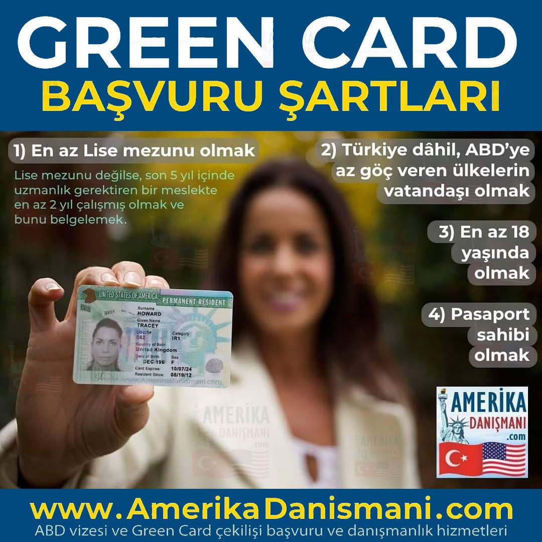 Green Card Çekilişi Şartları