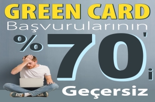 Green Card Başvurularının %70'i Geçersiz