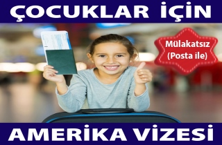 Çocuklar için Amerika vizesi