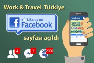 Work and Travel facebook sayfası