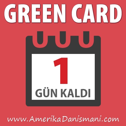 Green Card sonuçlarına 1 gün kaldı